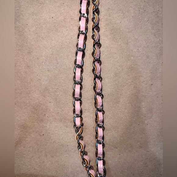 Steve Madden Women Blush Ida Icy Zip Closure Small Embossed Belt Bag - Picture 4 of 14